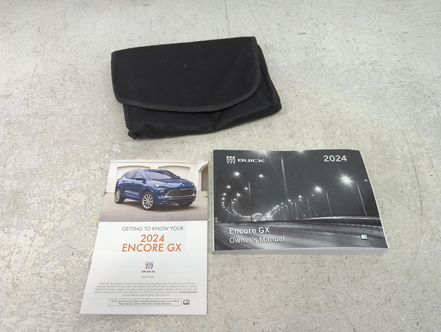 2024 Buick Encore Gx Owners Manual Book Guide P/N:8497018A OEM Used Auto Parts - Oemusedautoparts1.com