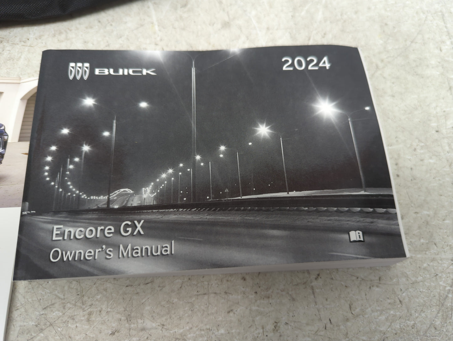 2024 Buick Encore Gx Owners Manual Book Guide P/N:8497018A OEM Used Auto Parts - Oemusedautoparts1.com