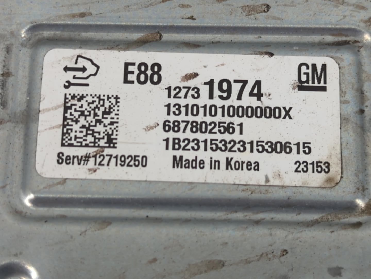 2024 Buick Envision PCM Engine Control Computer ECU ECM PCU OEM P/N:12731974 Fits OEM Used Auto Parts - Oemusedautoparts1.co