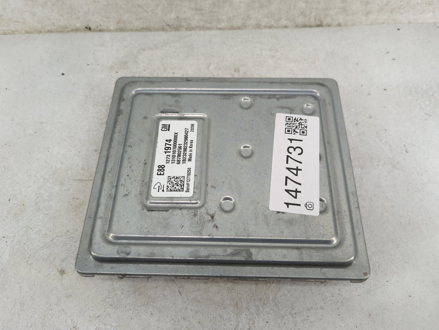 2024 Buick Envista PCM Engine Control Computer ECU ECM PCU OEM P/N:12731974 12719250, 13101010000000X Fits Fits 2020 2021 20