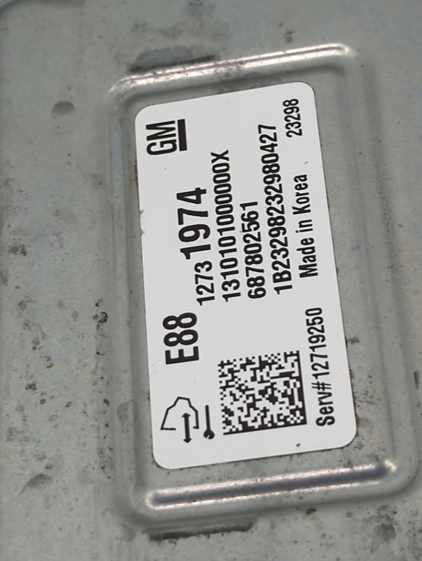 2024 Buick Envista PCM Engine Control Computer ECU ECM PCU OEM P/N:12731974 12719250, 13101010000000X Fits Fits 2020 2021 20