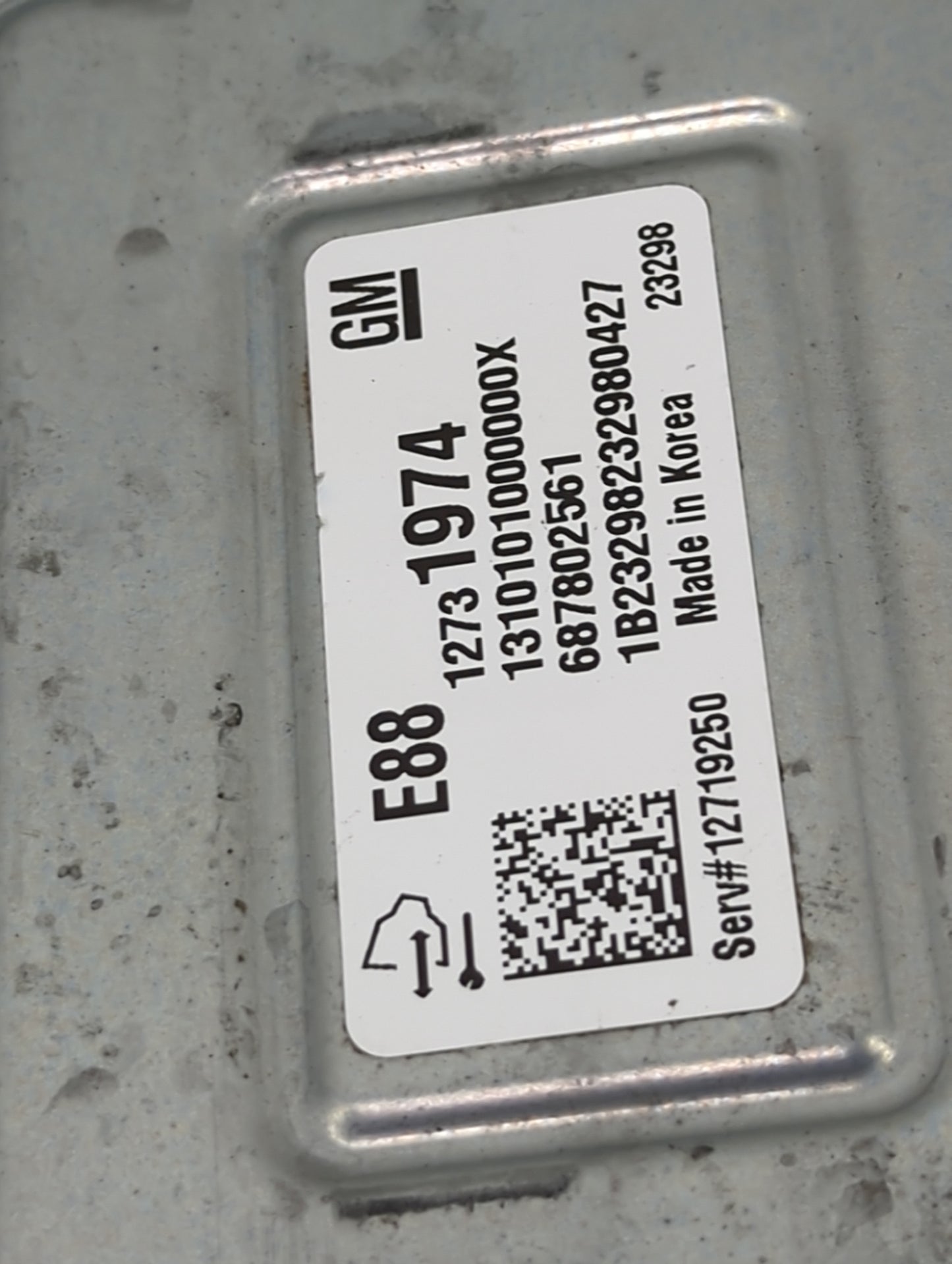2024 Buick Envista PCM Engine Control Computer ECU ECM PCU OEM P/N:12731974 12719250, 13101010000000X Fits Fits 2020 2021 20