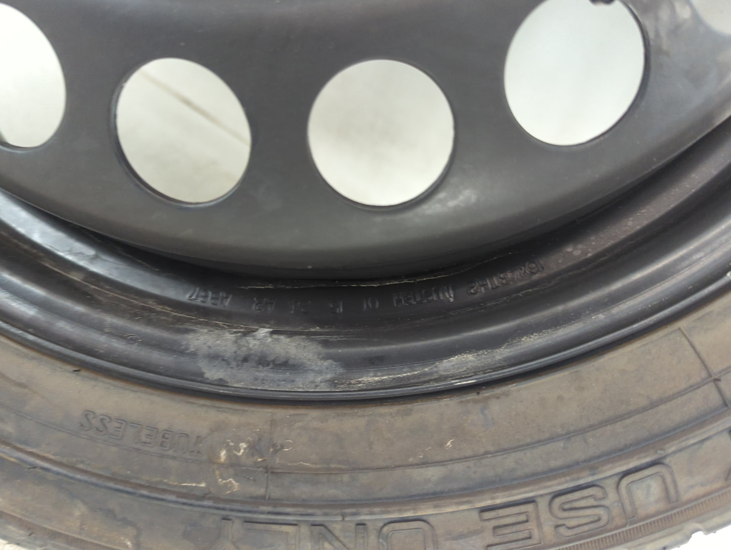 2024 Buick Envista Spare Donut Tire Wheel Rim Oem - Oemusedautoparts1.com