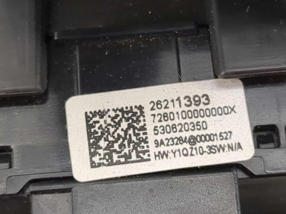 2024 Buick Envista Overhead Roof Console Black - Oemusedautoparts1.com
