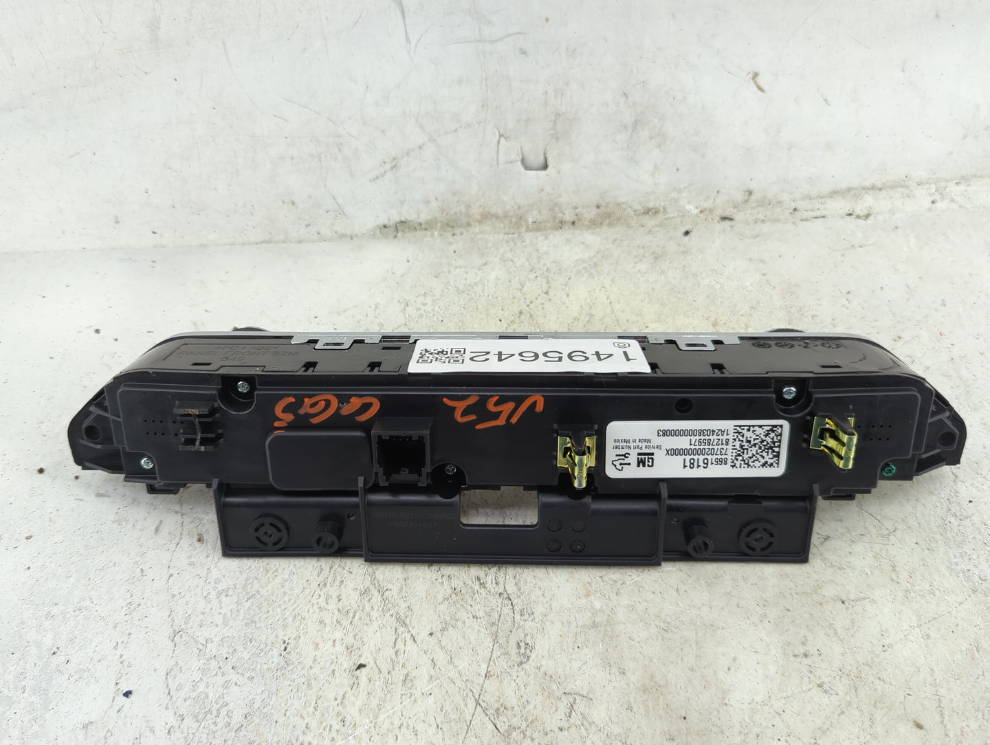 2024 Chevrolet Colorado Climate Control Module Temperature AC/Heater Replacement P/N:86516181 13537385 Fits OEM Used Auto Pa