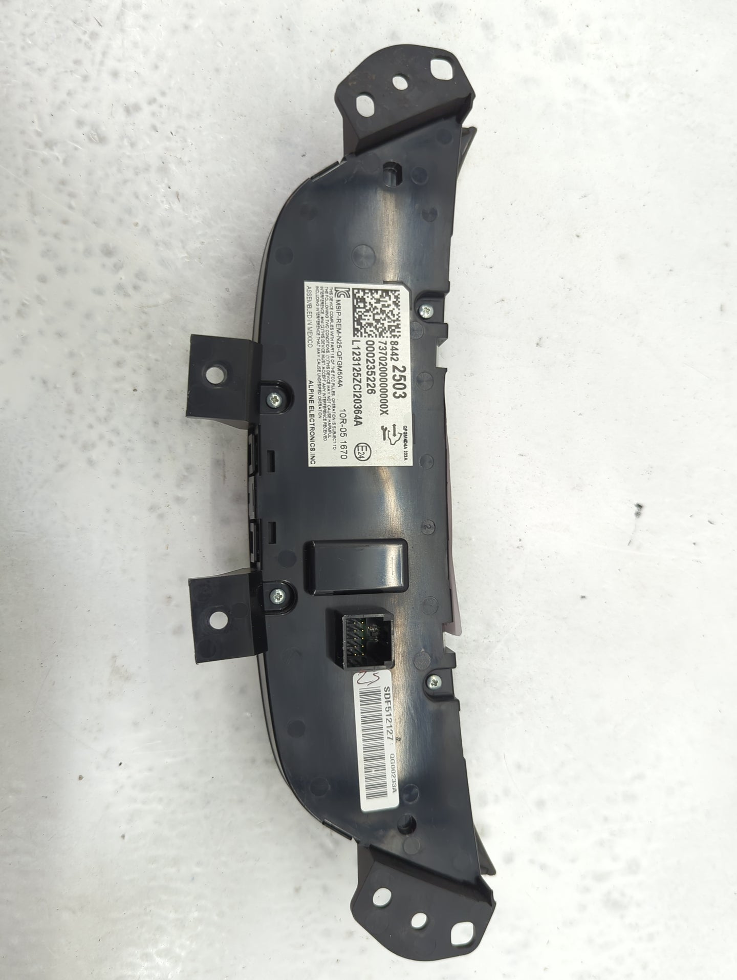 2020-2022 Chevrolet Equinox Climate Control Module Temperature AC/Heater Replacement P/N:84422503 Fits Fits 2020 2021 2022 O