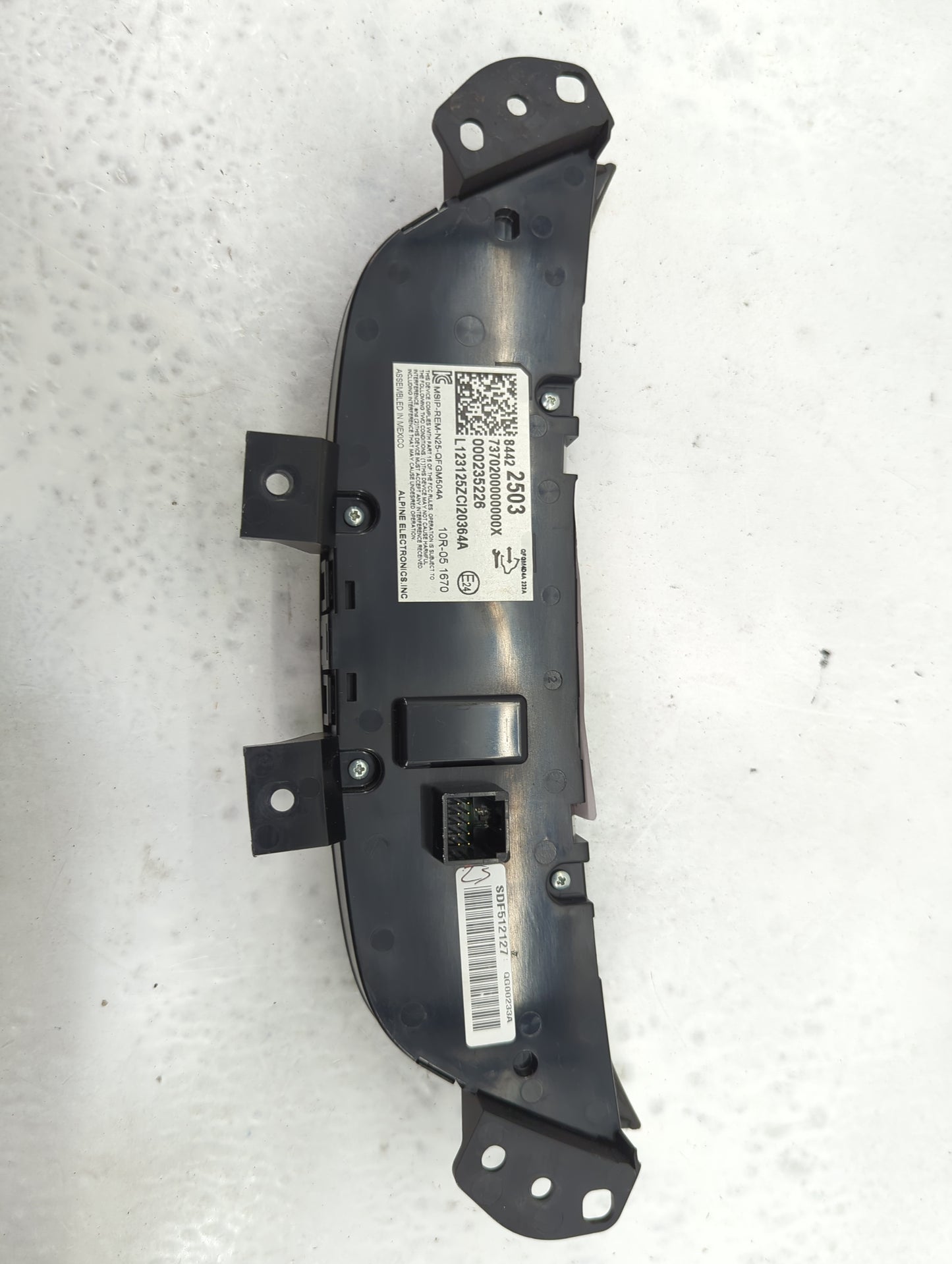 2020-2022 Chevrolet Equinox Climate Control Module Temperature AC/Heater Replacement P/N:84422503 Fits Fits 2020 2021 2022 O