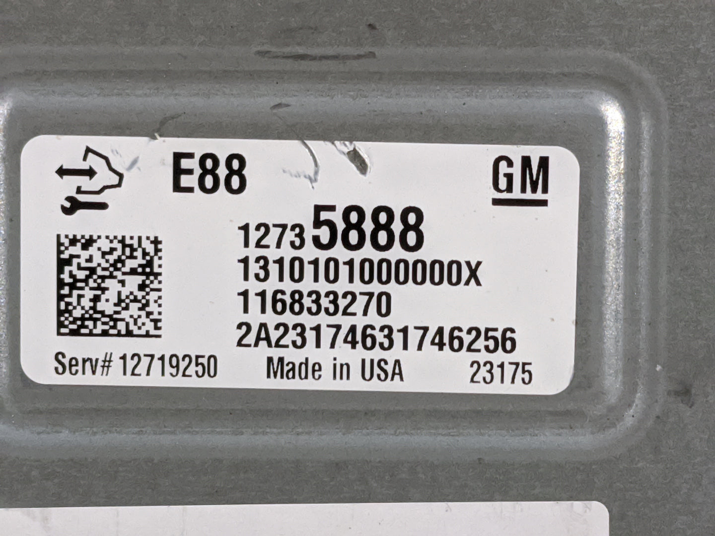2020-2022 Chevrolet Equinox PCM Engine Control Computer ECU ECM PCU OEM P/N:12735888 12719250 Fits Fits 2020 2021 2022 OEM U