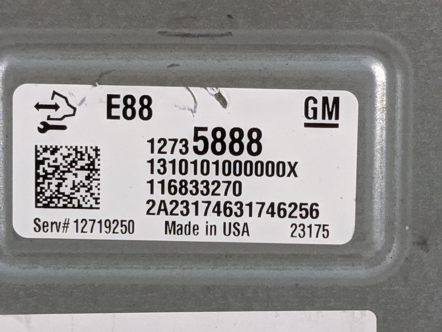 2020-2022 Chevrolet Equinox PCM Engine Control Computer ECU ECM PCU OEM P/N:12735888 12719250 Fits Fits 2020 2021 2022 OEM U