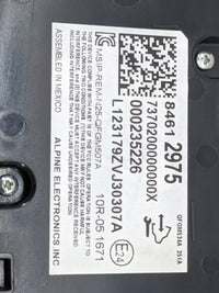 2020-2022 Chevrolet Equinox Climate Control Module Temperature AC/Heater Replacement P/N:84612975 QFGM534A Fits OEM Used Aut
