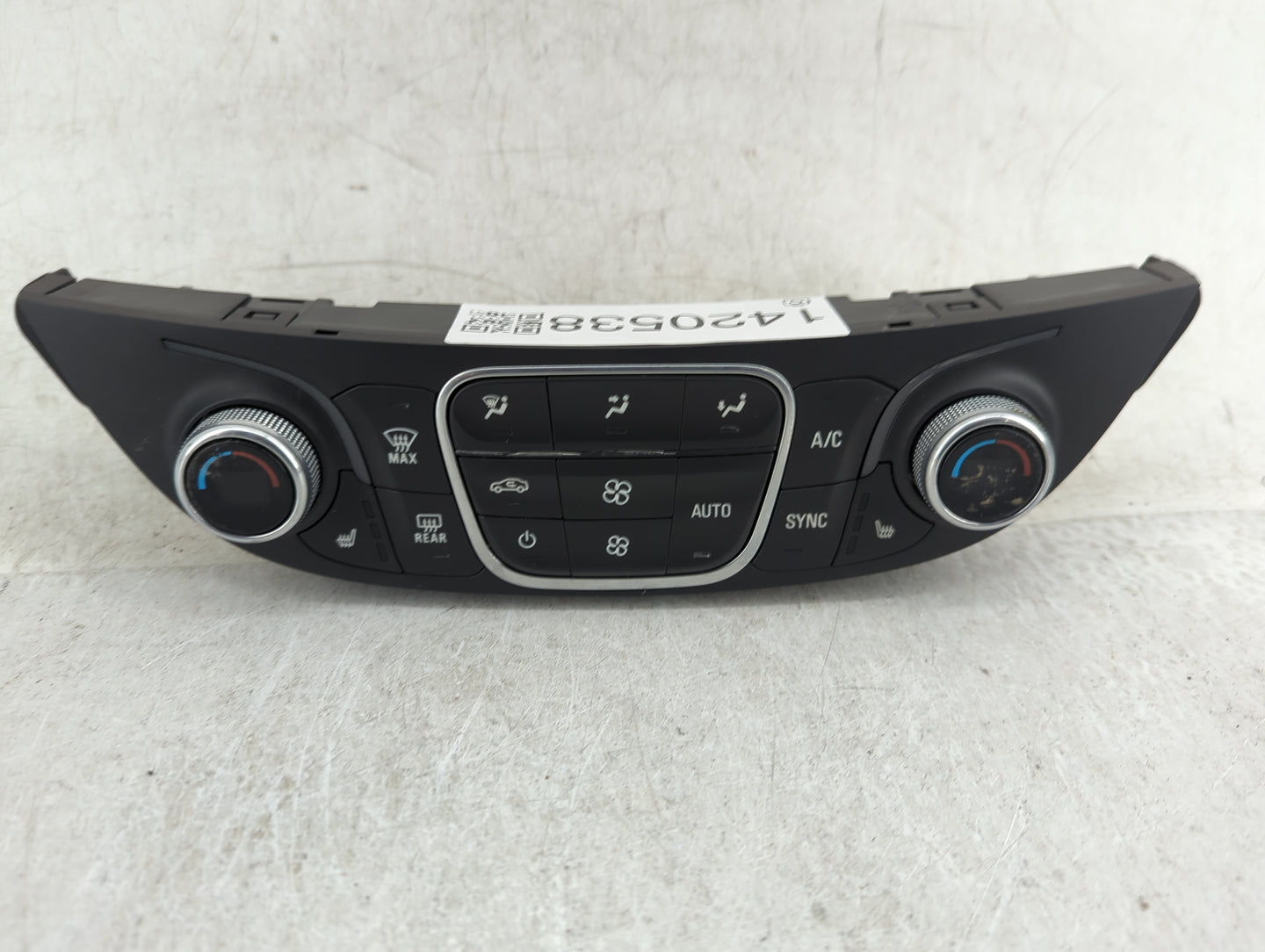 2018-2021 Chevrolet Malibu Climate Control Module Temperature AC/Heater Replacement P/N:000235226 84684288 Fits OEM Used Aut