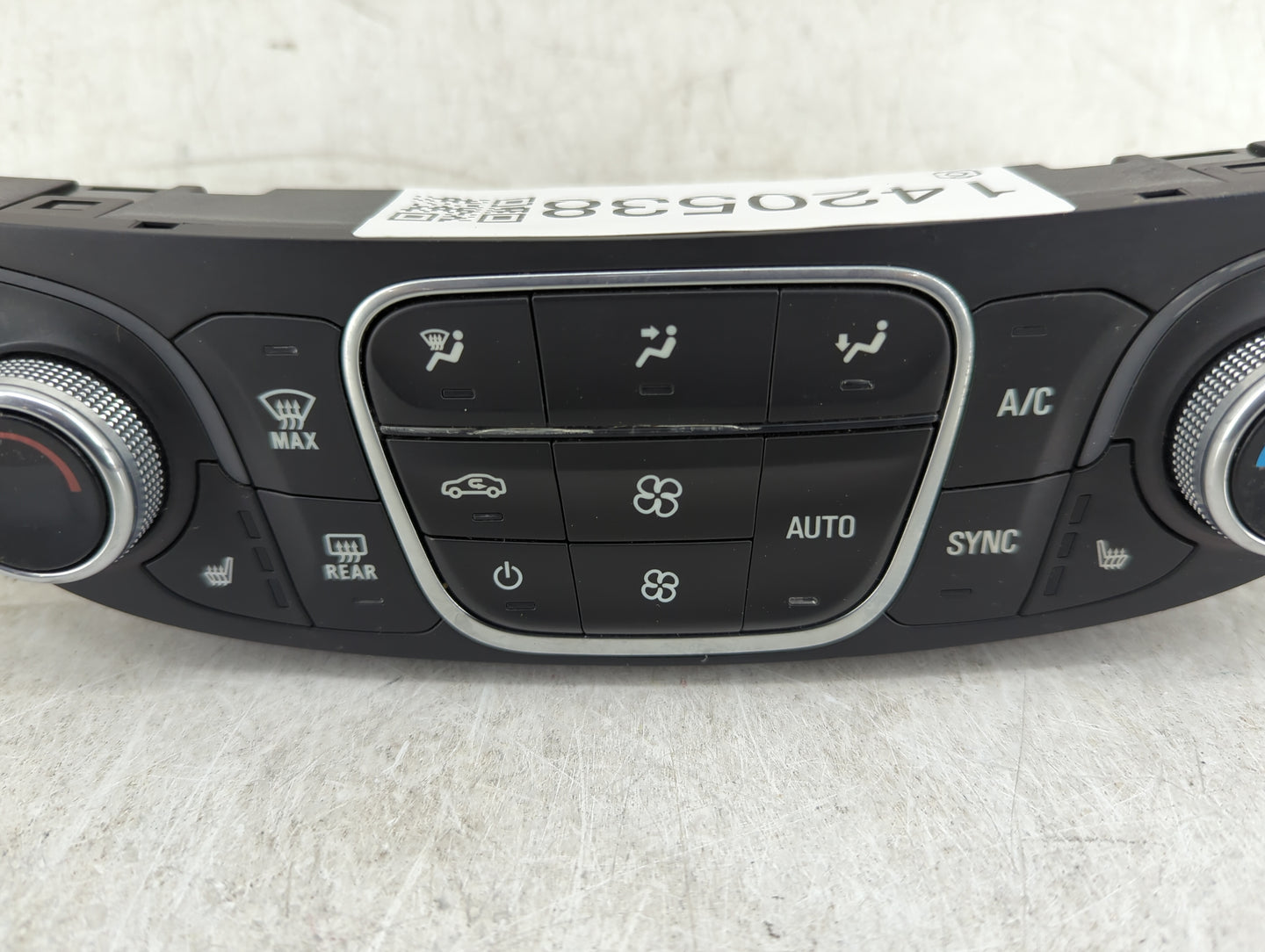 2018-2021 Chevrolet Malibu Climate Control Module Temperature AC/Heater Replacement P/N:000235226 84684288 Fits OEM Used Aut