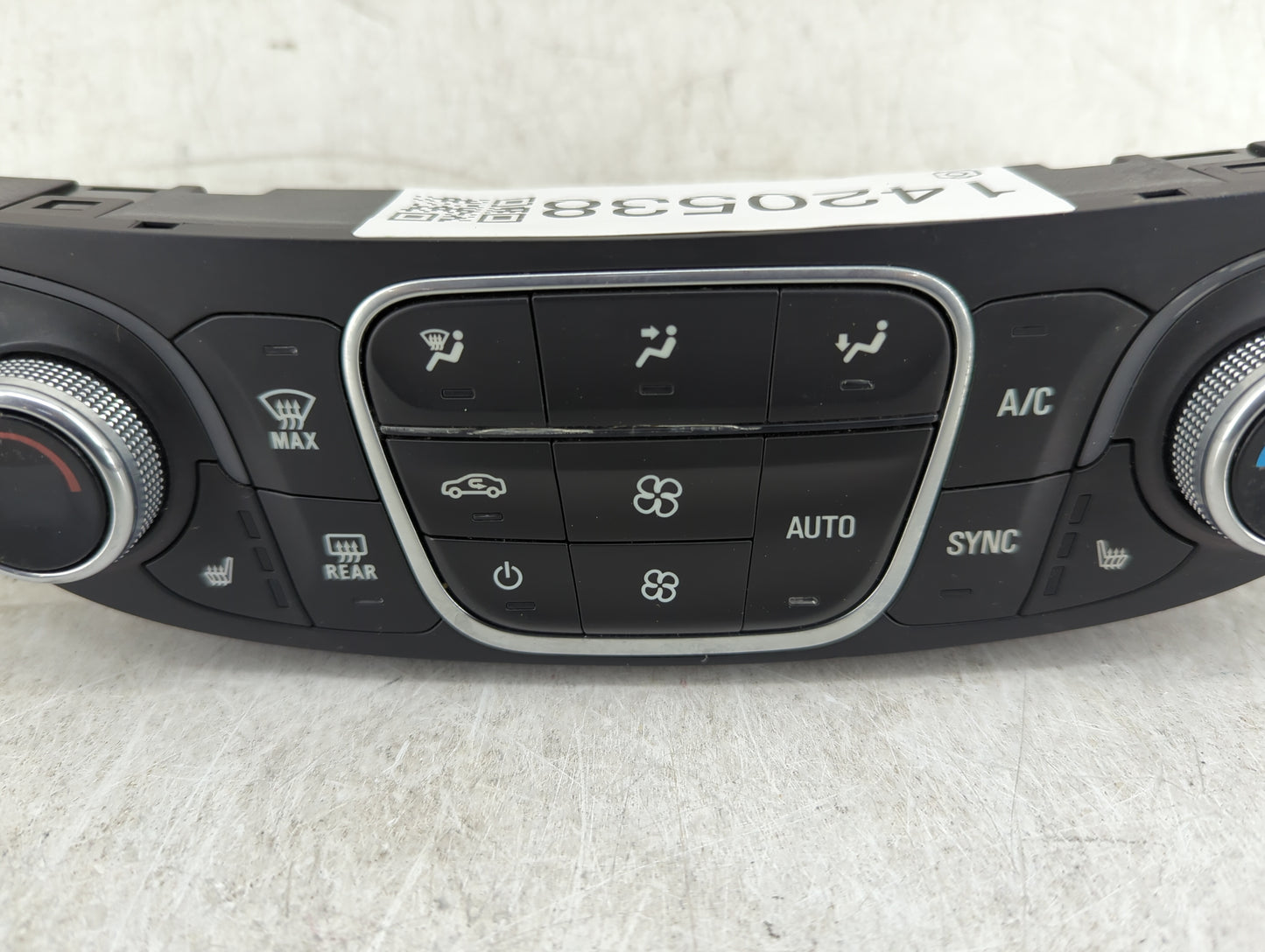 2018-2021 Chevrolet Malibu Climate Control Module Temperature AC/Heater Replacement P/N:000235226 84684288 Fits OEM Used Aut