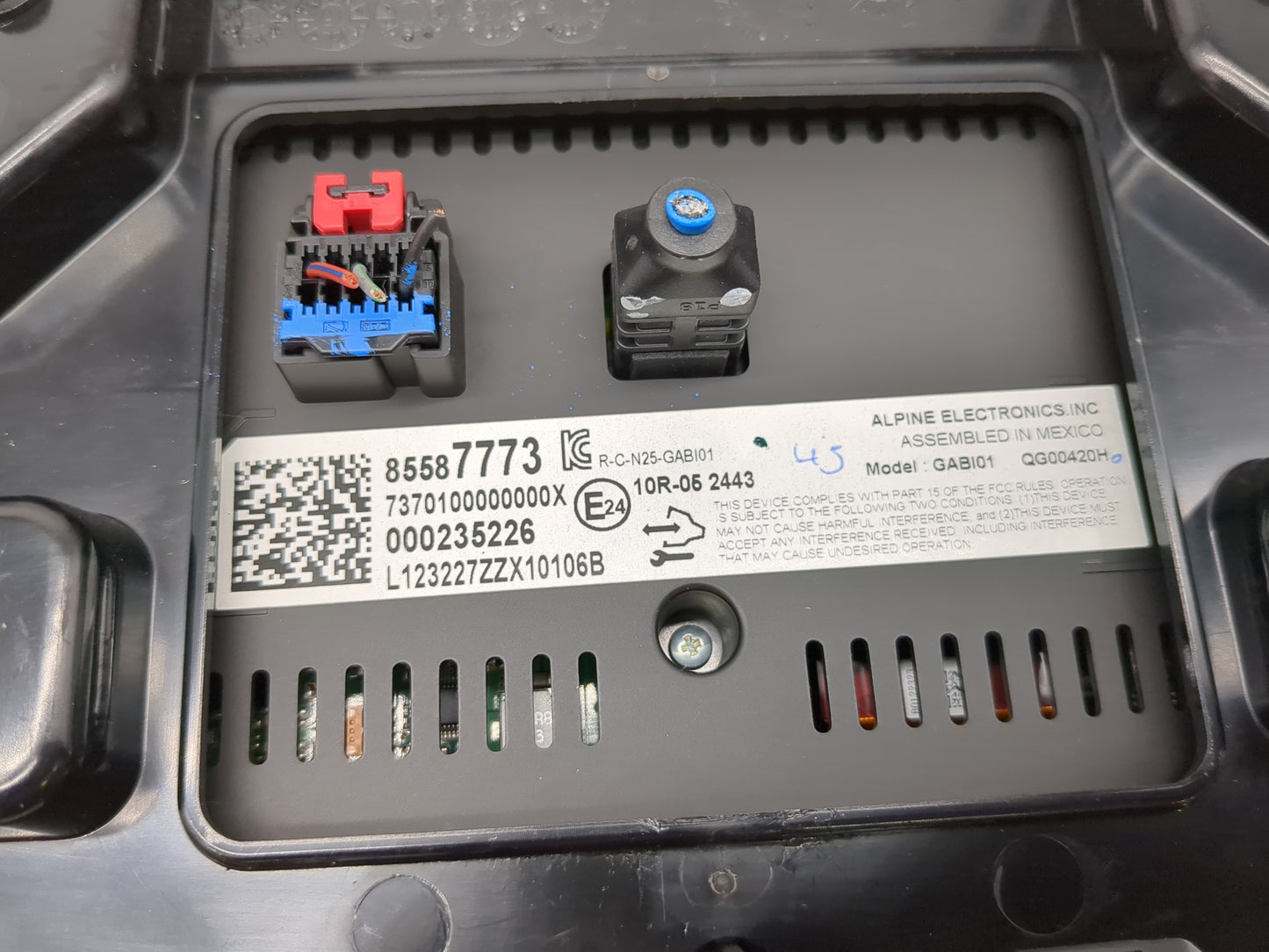 2024 Chevrolet Malibu Information Display Screen - Oemusedautoparts1.com