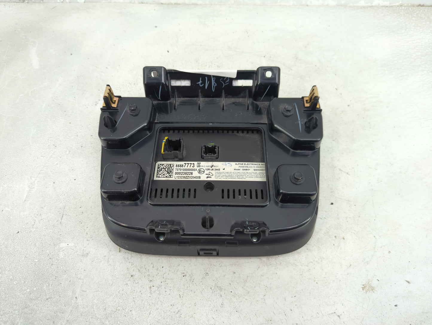 2024 Chevrolet Malibu Information Display Screen Black - Oemusedautoparts1.com