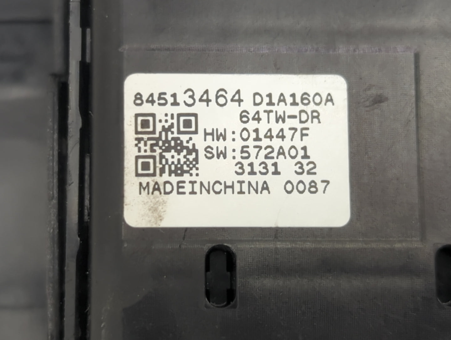 2016-2021 Chevrolet Malibu Master Power Window Switch Replacement Driver Side Left P/N:84513464 Fits OEM Used Auto Parts - O