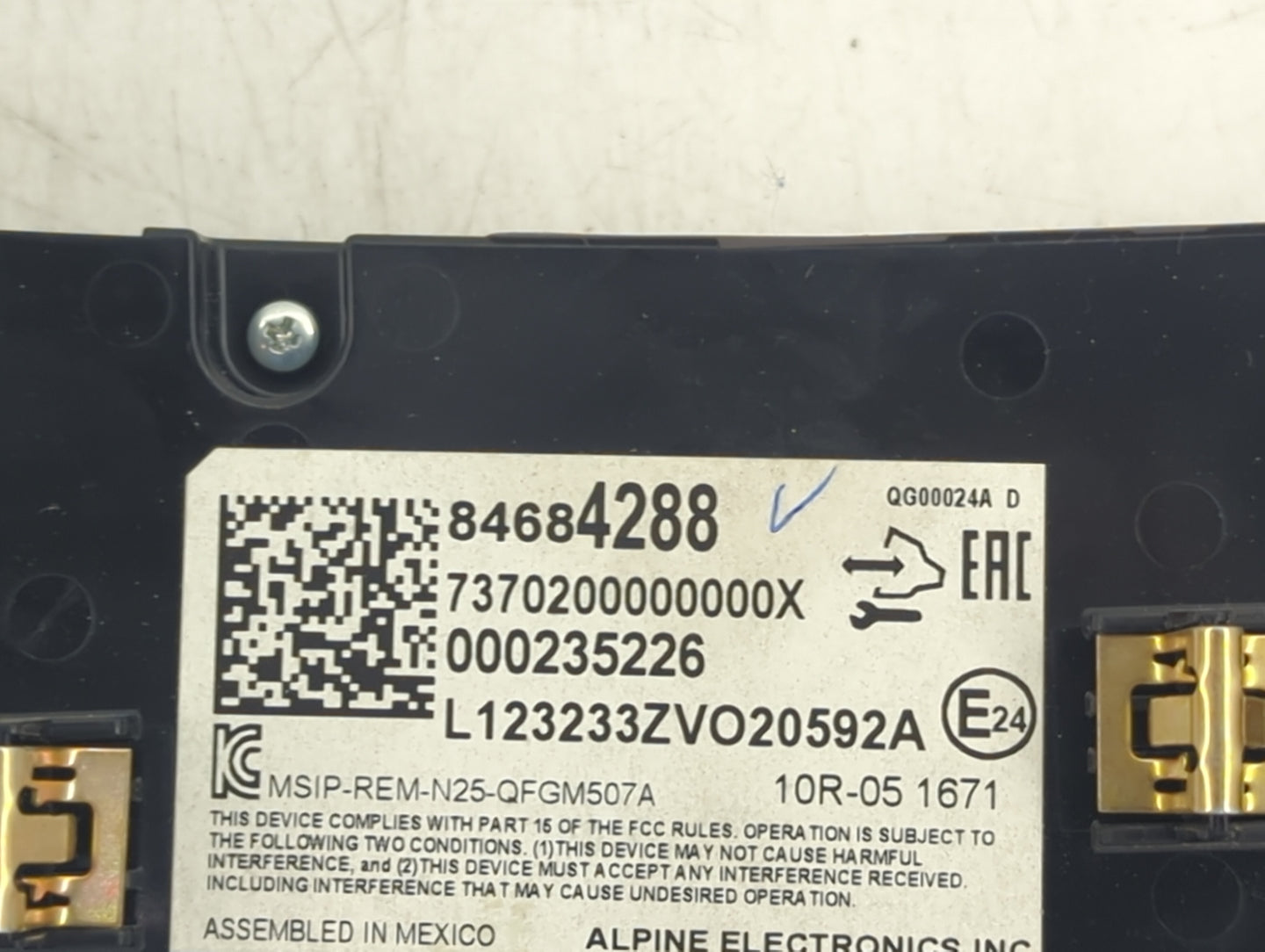 2018-2021 Chevrolet Malibu Climate Control Module Temperature AC/Heater Replacement P/N:84684288 7370200000000X Fits OEM Use