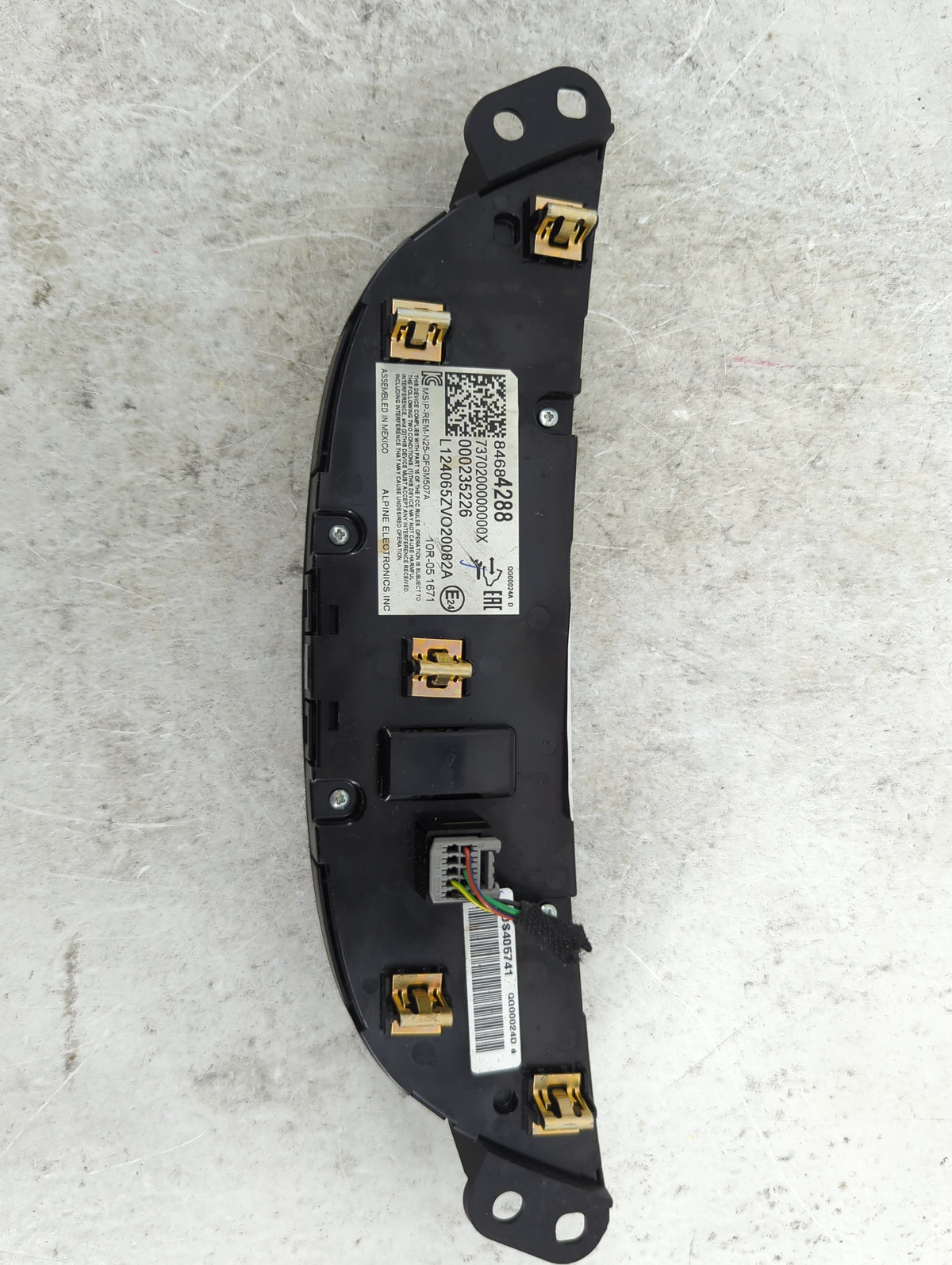 2019-2021 Chevrolet Malibu Climate Control Module Temperature AC/Heater Replacement P/N:84684288 13594857 Fits Fits 2019 202