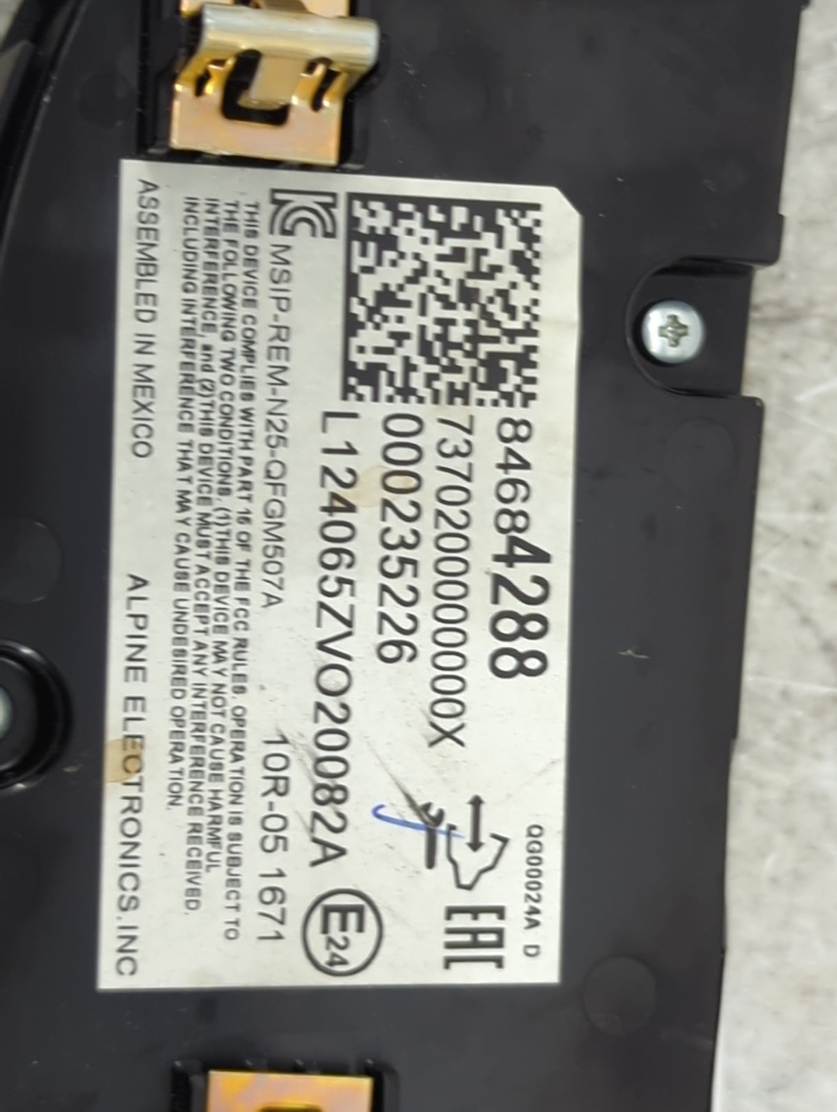 2019-2021 Chevrolet Malibu Climate Control Module Temperature AC/Heater Replacement P/N:84684288 13594857 Fits Fits 2019 202
