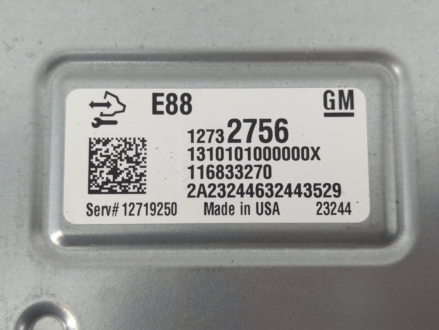2020-2021 Chevrolet Malibu PCM Engine Control Computer ECU ECM PCU OEM P/N:12732756 Fits Fits 2020 2021 2022 OEM Used Auto P