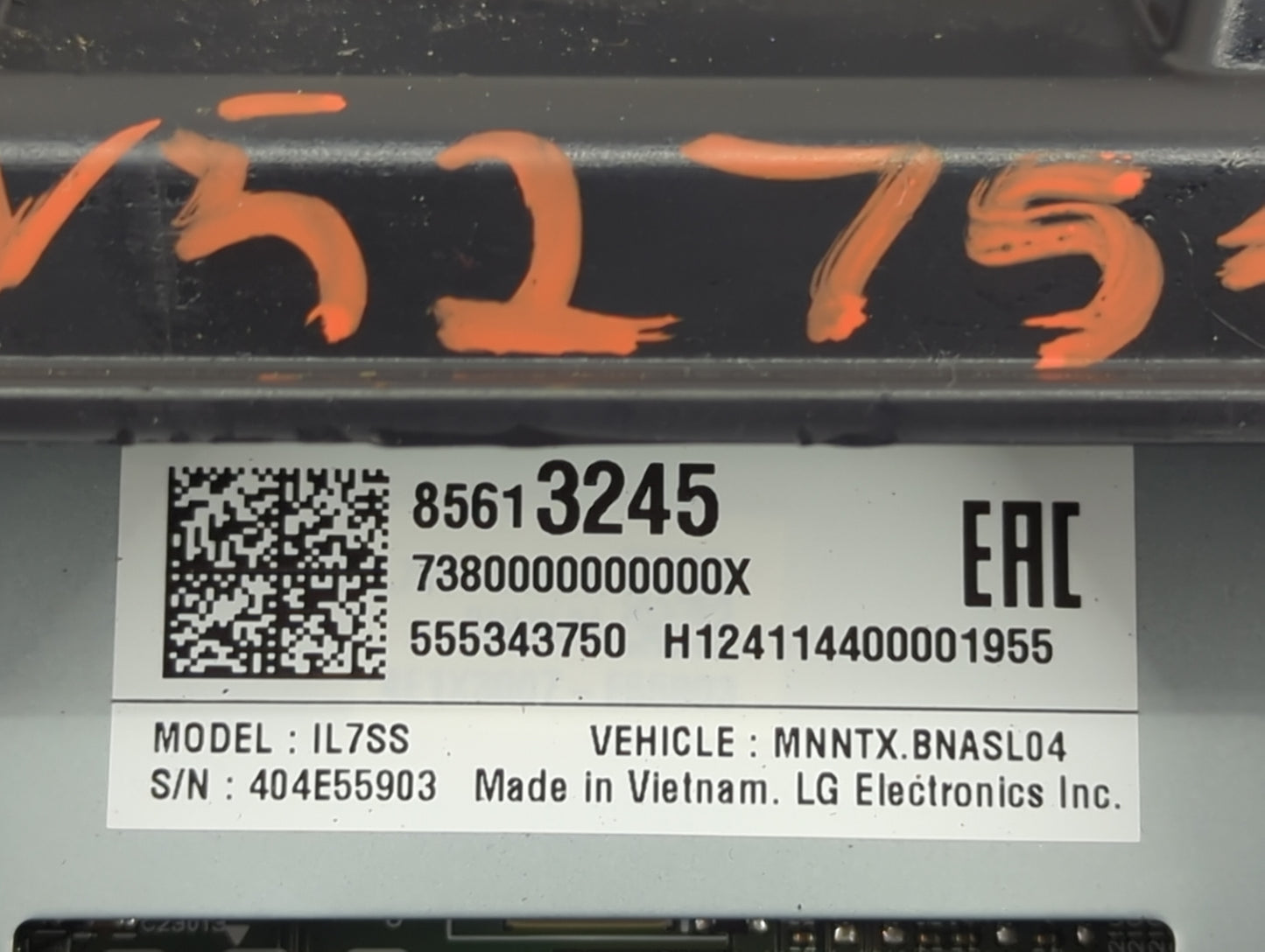 2022-2022 Chevrolet Silverado 1500 Information Display Screen - Oemusedautoparts1.com