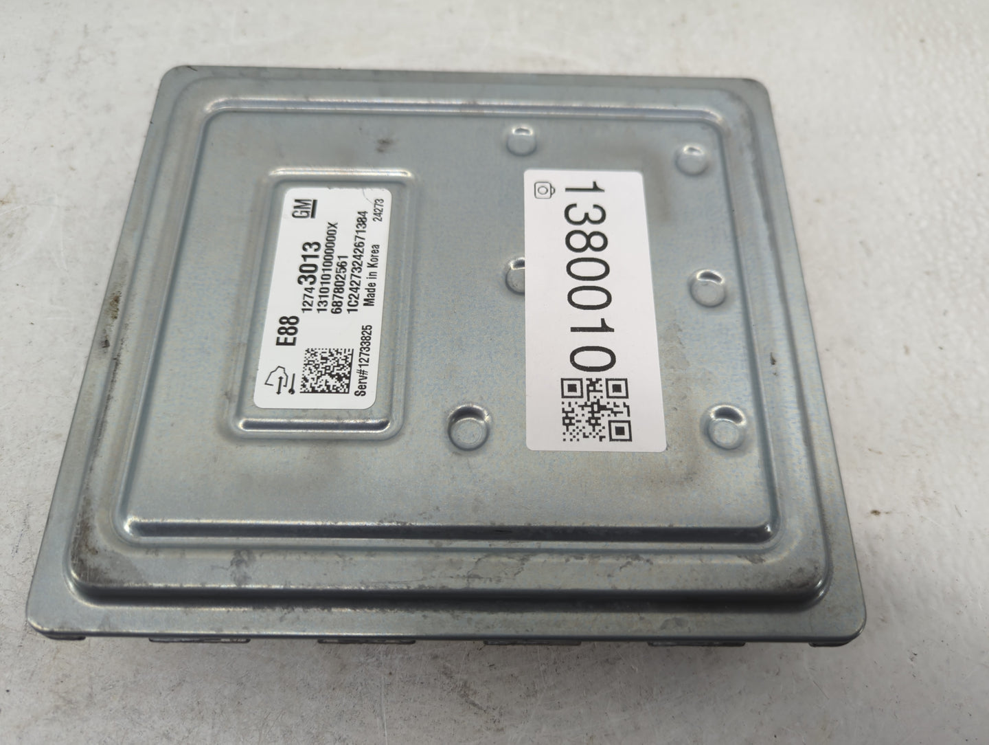 2024 Chevrolet Trax PCM Engine Control Computer ECU ECM PCU OEM P/N:12743013 Fits Fits 2020 2021 2022 OEM Used Auto Parts - 