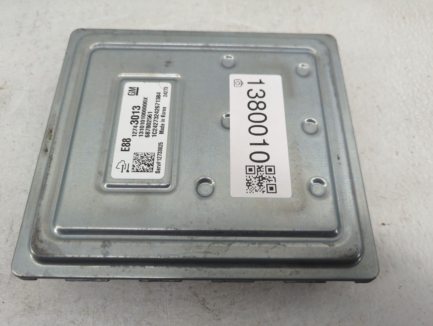 2024 Chevrolet Trax PCM Engine Control Computer ECU ECM PCU OEM P/N:12743013 Fits Fits 2020 2021 2022 OEM Used Auto Parts - 