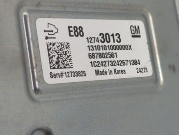 2024 Chevrolet Trax PCM Engine Control Computer ECU ECM PCU OEM P/N:12743013 Fits Fits 2020 2021 2022 OEM Used Auto Parts