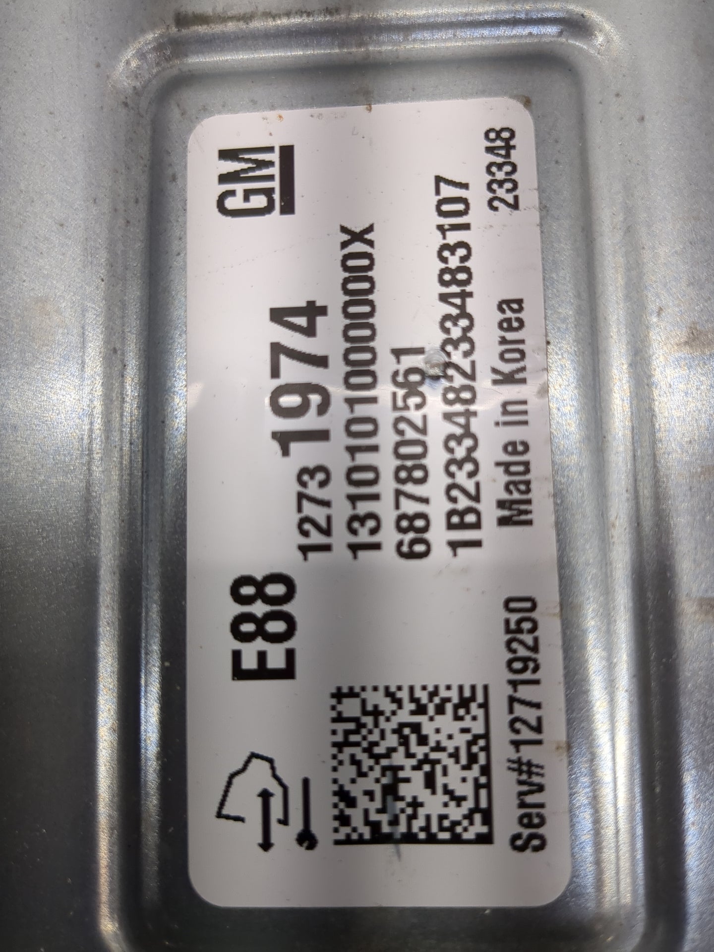 2024 Chevrolet Trax PCM Engine Control Computer ECU ECM PCU OEM P/N:12731974 12719250 Fits Fits 2020 2021 2022 OEM Used Auto