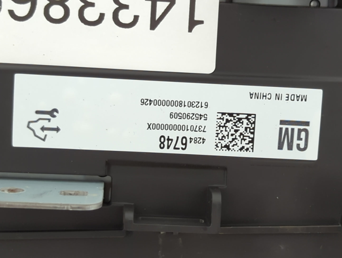 2024 Chevrolet Trax Information Display Screen Black - Oemusedautoparts1.com