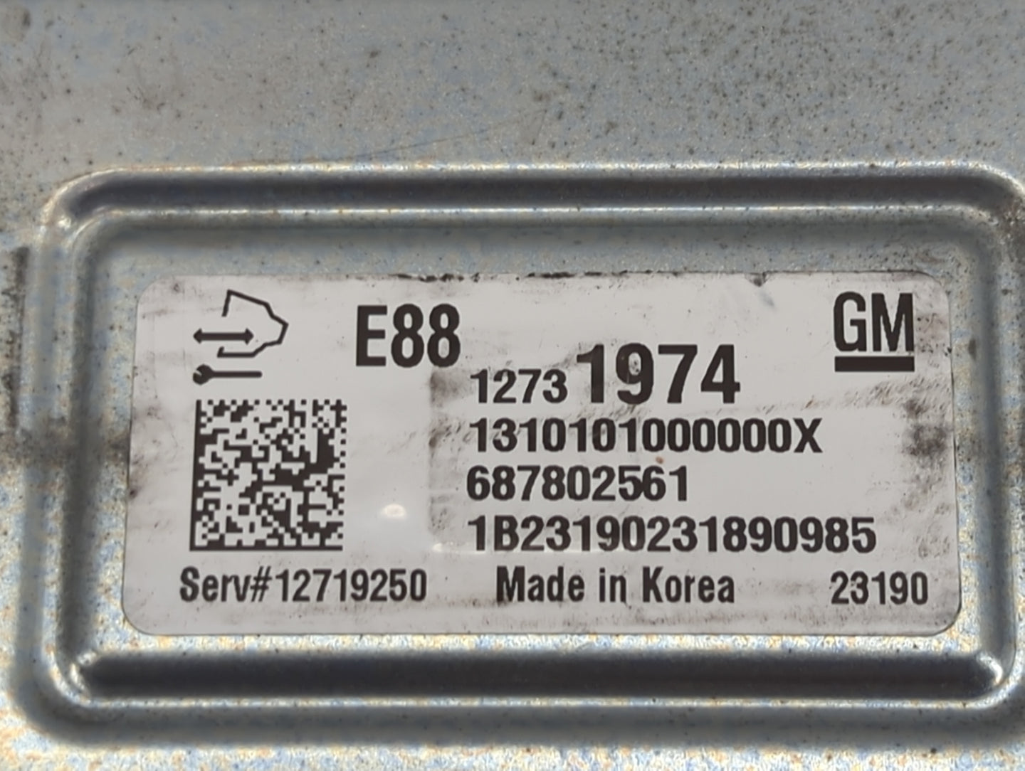 2024 Chevrolet Trax PCM Engine Control Computer ECU ECM PCU OEM P/N:12731974 12719250 Fits Fits 2020 2021 2022 OEM Used Auto