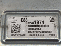 2024 Chevrolet Trax PCM Engine Control Computer ECU ECM PCU OEM P/N:12731974 12719250 Fits Fits 2020 2021 2022 OEM Used Auto