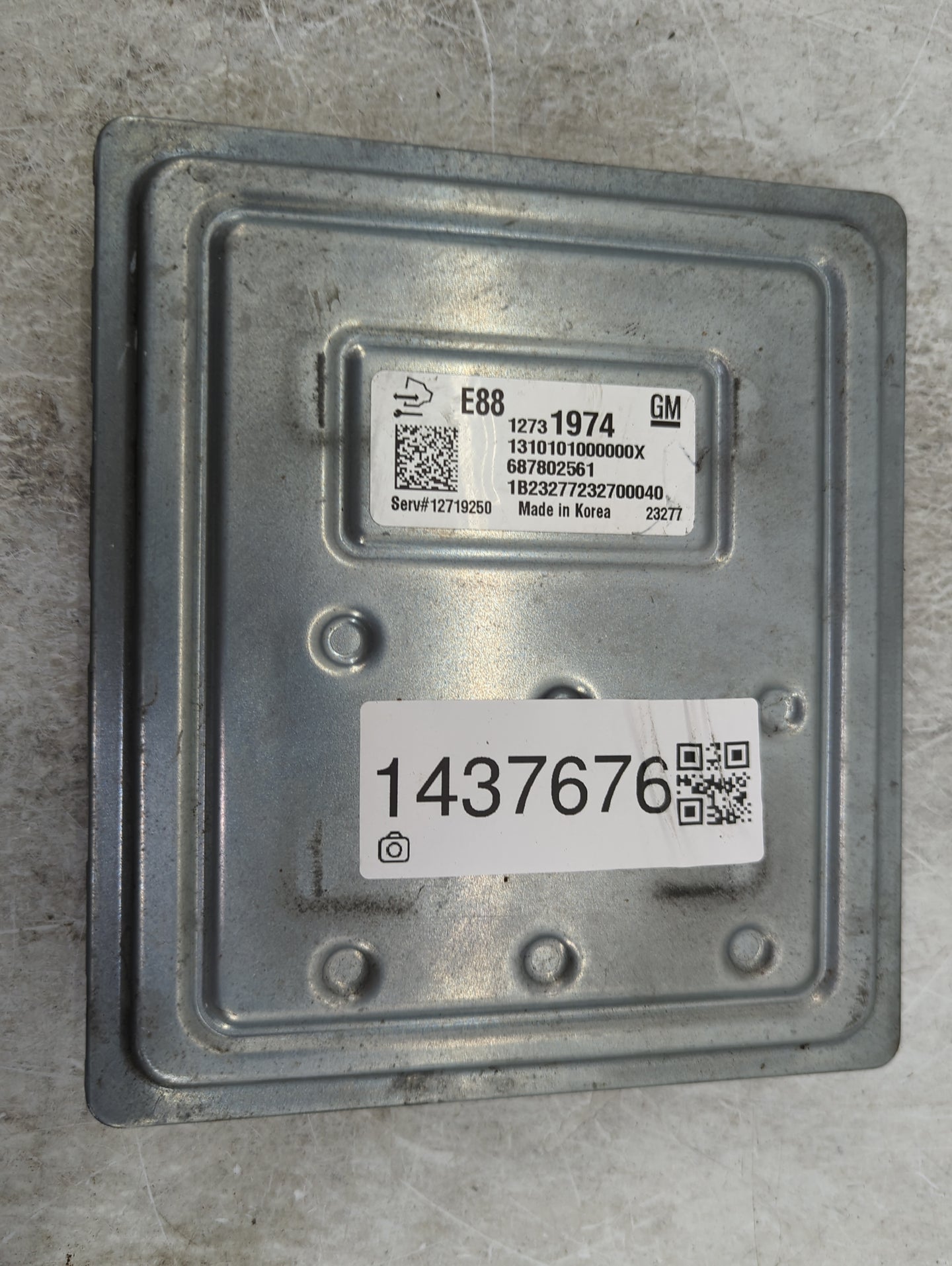 2024 Chevrolet Trax PCM Engine Control Computer ECU ECM PCU OEM P/N:12731974 12719250 Fits Fits 2020 2021 2022 OEM Used Auto