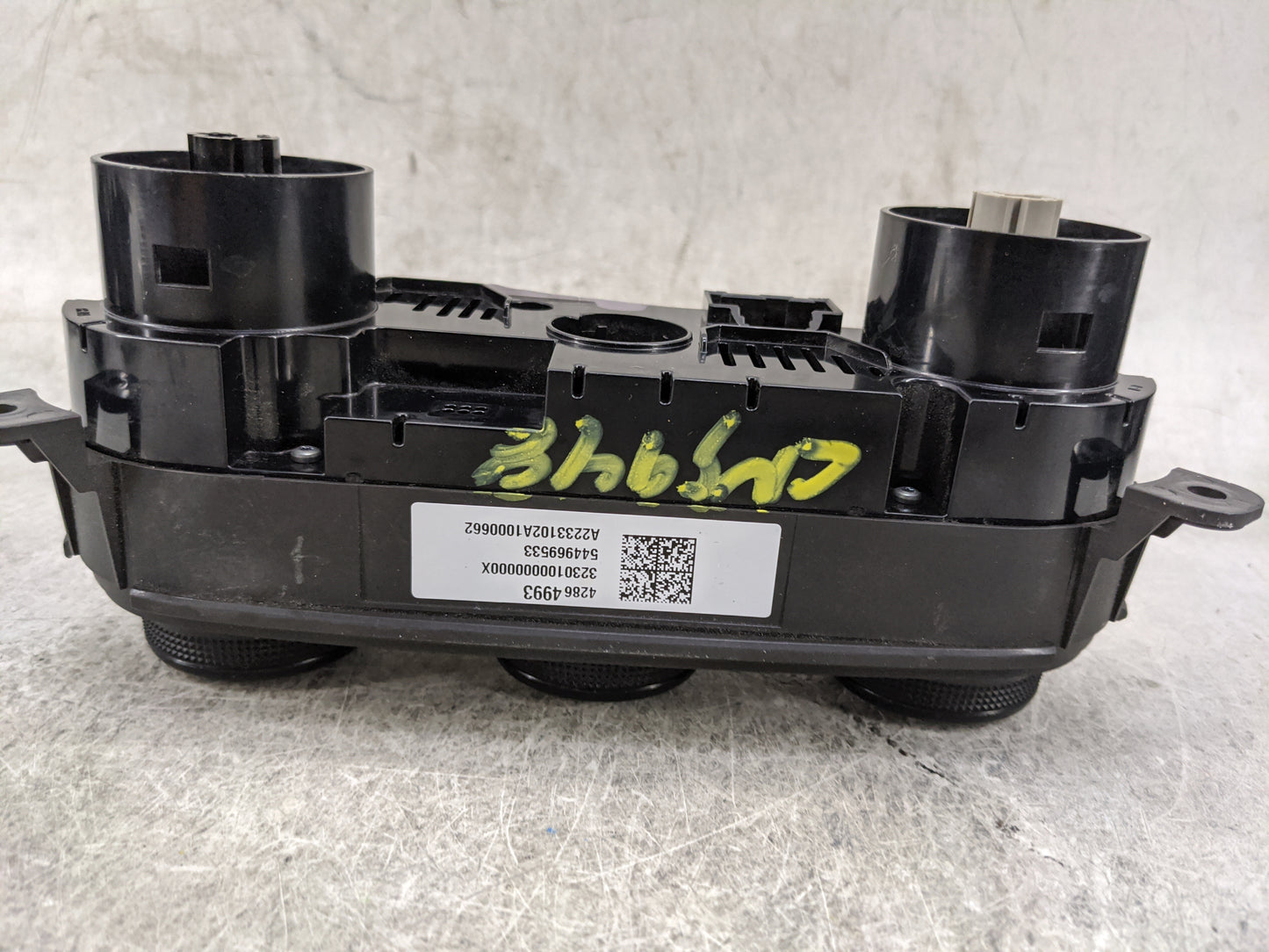 2024 Chevrolet Trax Climate Control Module Temperature AC/Heater Replacement P/N:42864993 3230100000000X, 544969533 Fits OEM