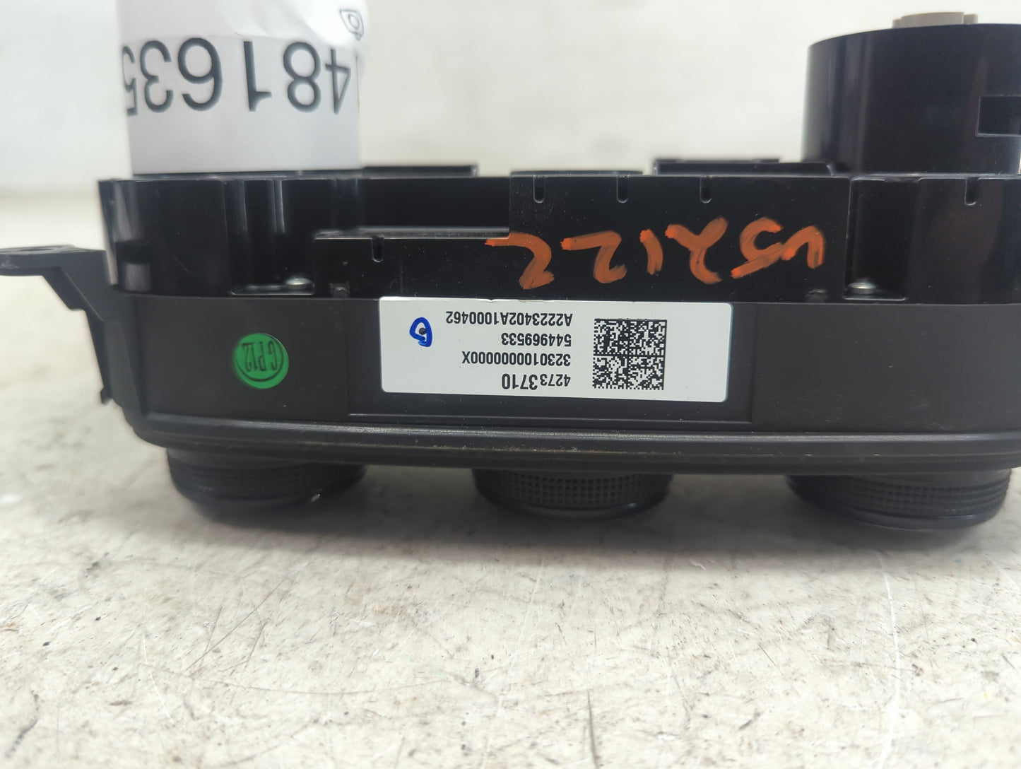 2024 Chevrolet Trax Climate Control Module Temperature AC/Heater Replacement P/N:42733710 3230100000000X, 544969533 Fits OEM