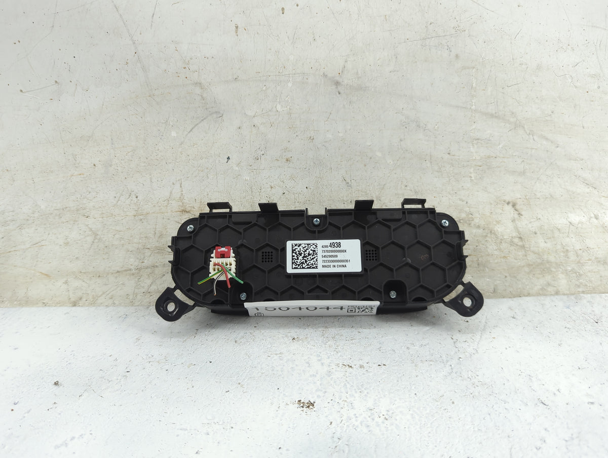 2024 Chevrolet Trax Climate Control Module Temperature AC/Heater Replacement P/N:42854938 7370200000000X Fits Fits 2021 2022