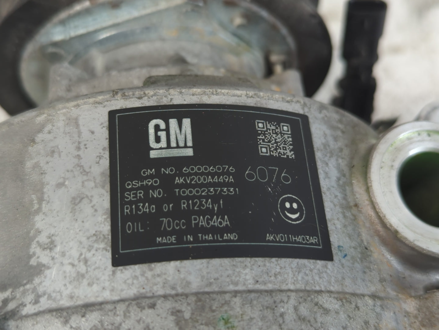 Chevrolet Trax Air Conditioning A/c Ac Compressor Oem - Oemusedautoparts1.com