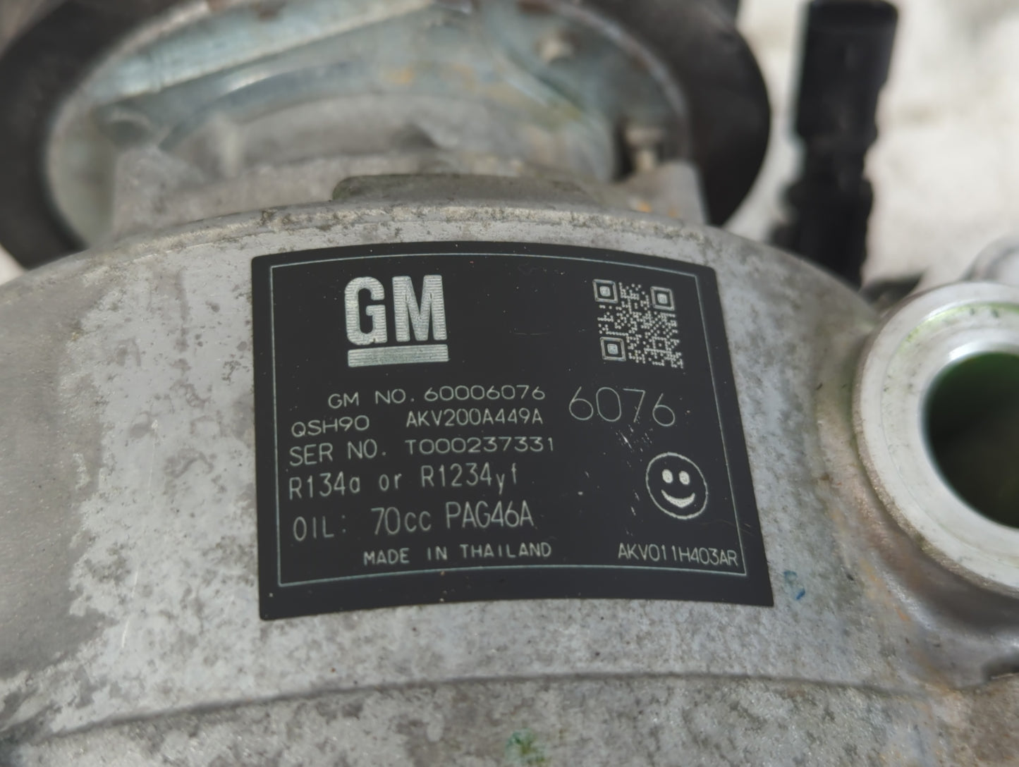 Chevrolet Trax Air Conditioning A/c Ac Compressor Oem - Oemusedautoparts1.com