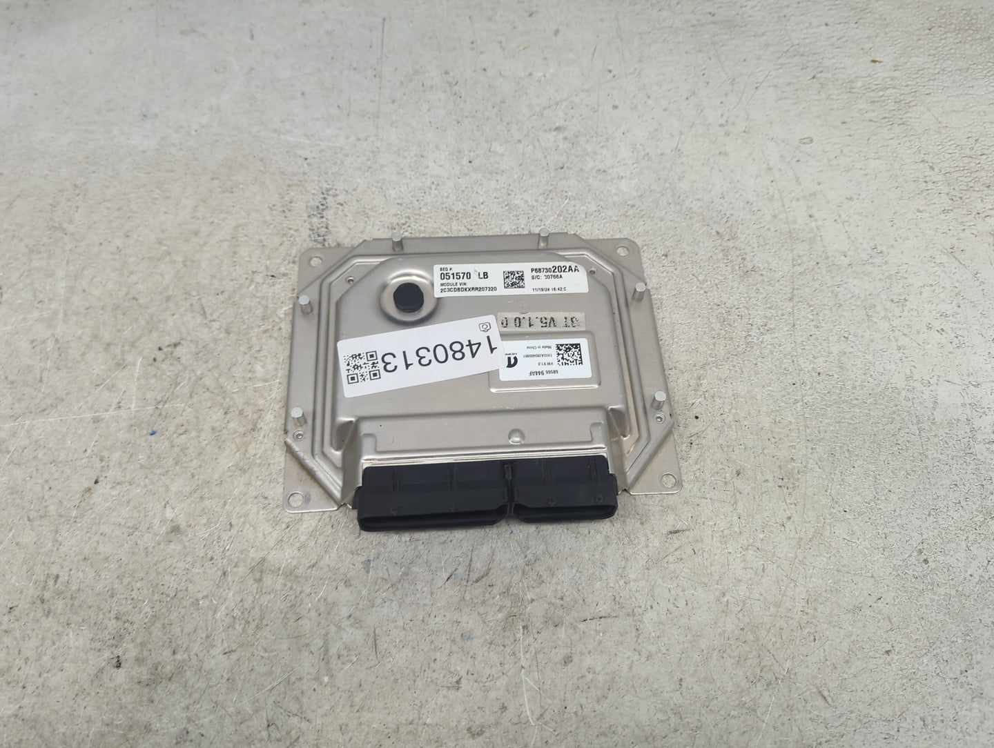 2020-2022 Dodge Charger PCM Engine Control Computer ECU ECM PCU OEM P/N:P68730202AA 68566944AF Fits Fits 2020 2021 2022 OEM 
