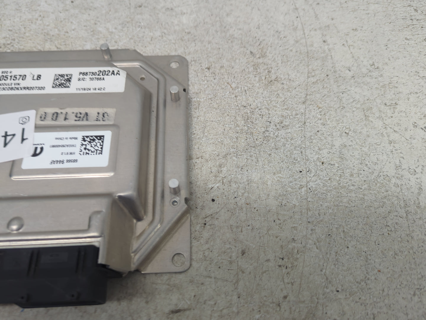 2020-2022 Dodge Charger PCM Engine Control Computer ECU ECM PCU OEM P/N:P68730202AA 68566944AF Fits Fits 2020 2021 2022 OEM 