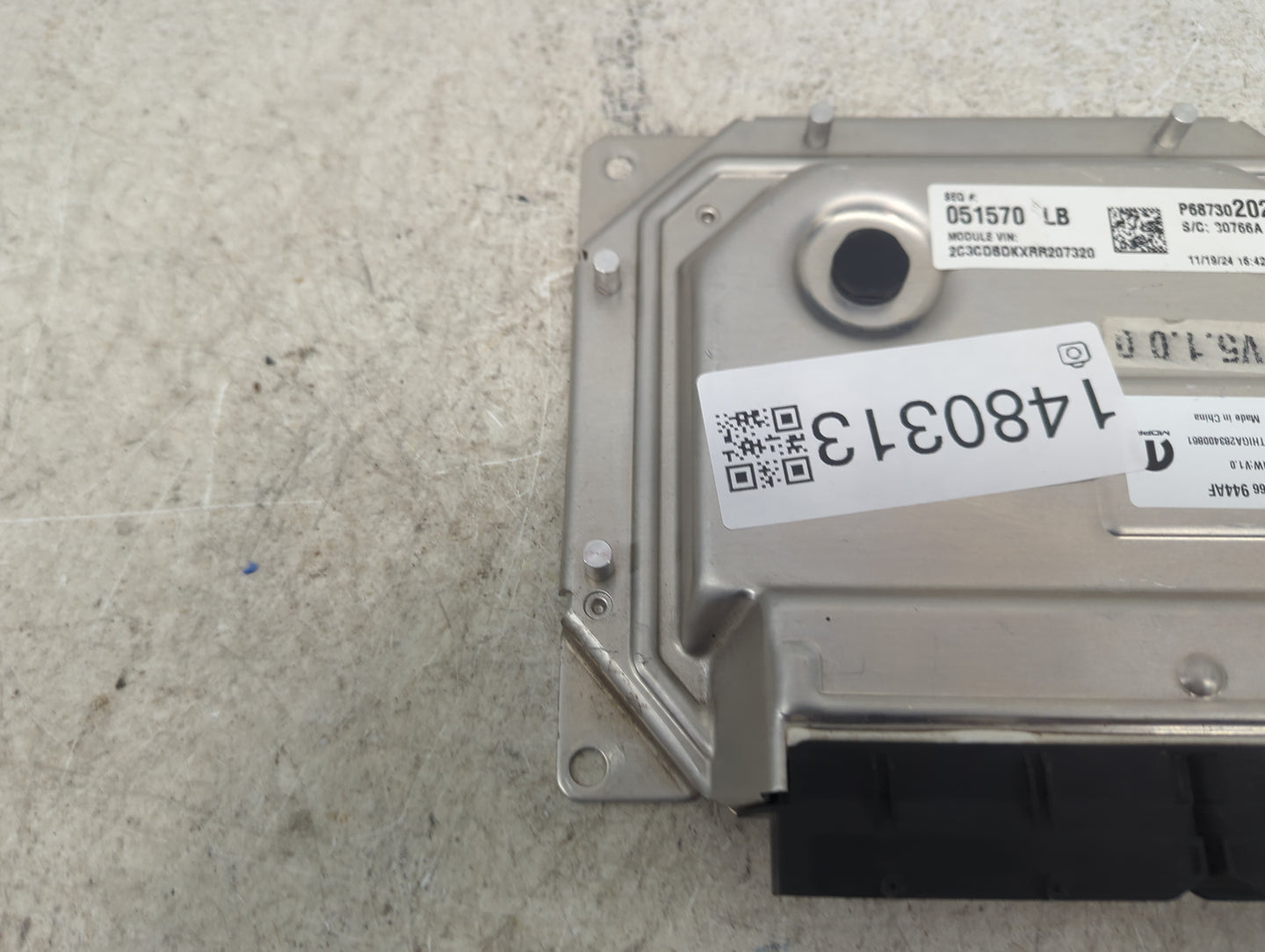 2020-2022 Dodge Charger PCM Engine Control Computer ECU ECM PCU OEM P/N:P68730202AA 68566944AF Fits Fits 2020 2021 2022 OEM 