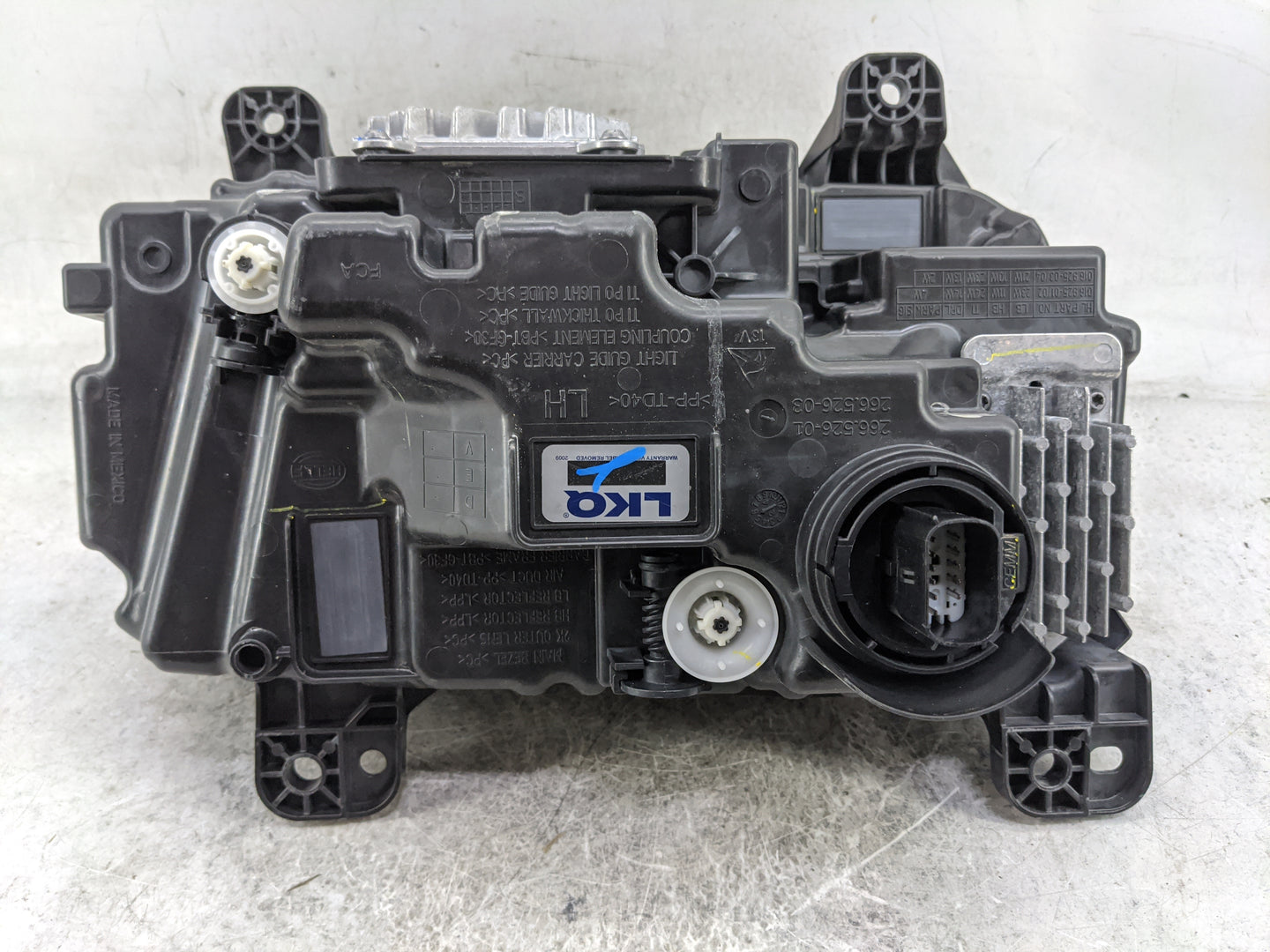 2024 Dodge Charger Driver Left Oem Head Light Headlight Lamp Black - Oemusedautoparts1.com