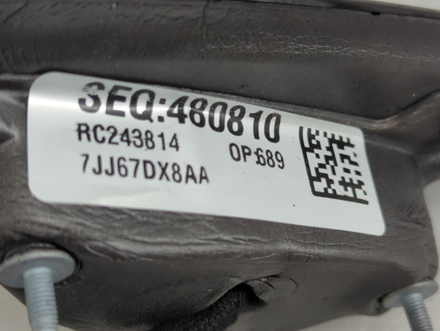 2024 Dodge Durango Side Mirror Replacement Driver Left View Door Mirror P/N:7JJ67DX8AA Fits OEM Used Auto Parts - Oemusedaut