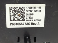 2021-2022 Dodge Durango Climate Control Module Temperature AC/Heater Replacement P/N:P68465677AC 17036487-03 Fits Fits 2021 