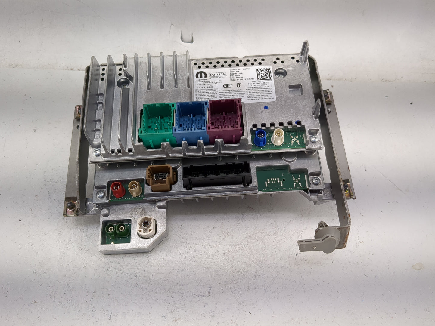 2024 Dodge Hornet Radio AM FM Cd Player Receiver Replacement P/N:50577289 2AHPN-BE2857, 6434C-BE2857, R1 EXT ER 3B MY22 Fits