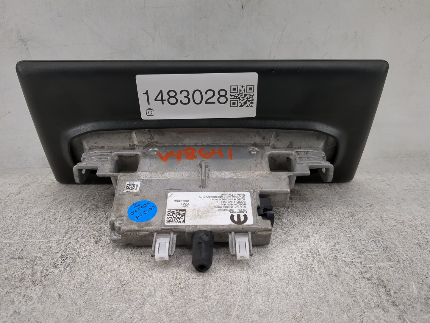 2024 Dodge Hornet Information Display Screen Black - Oemusedautoparts1.com