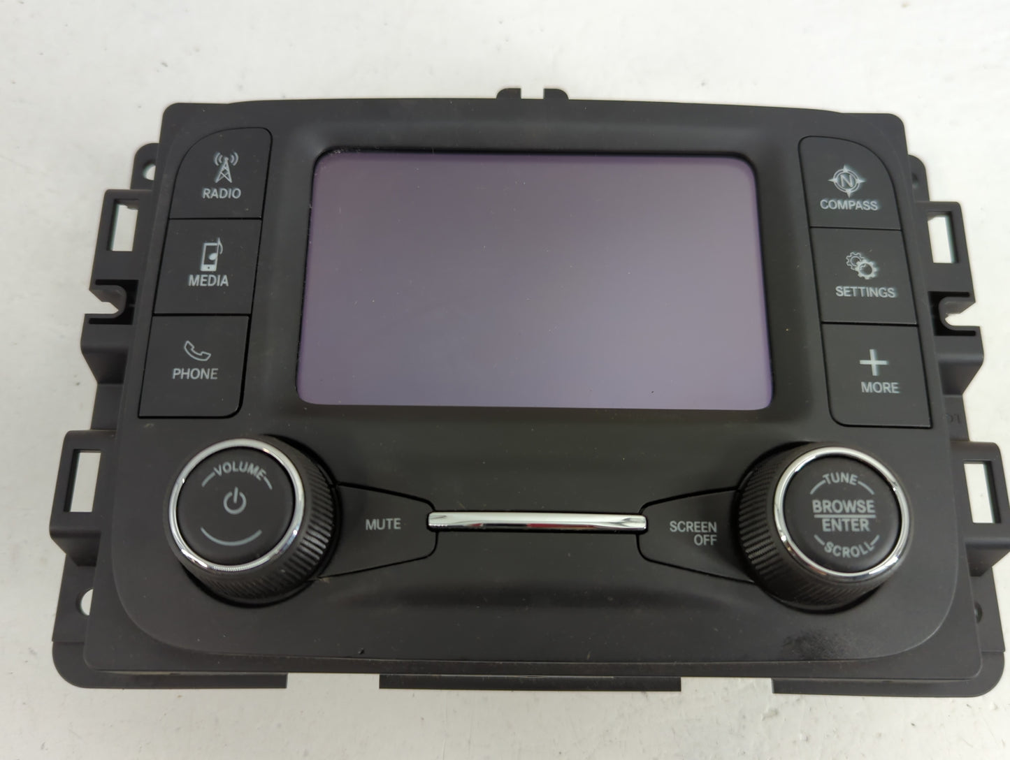 2024 Dodge Ram 1500 Radio AM FM Cd Player Receiver Replacement P/N:68575673AA Fits Fits 2022 OEM Used Auto Parts - Oemusedau