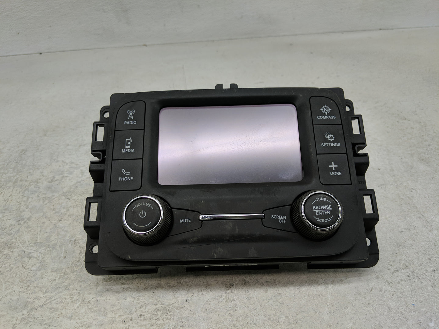 2024 Dodge Ram 1500 Radio AM FM Cd Player Receiver Replacement P/N:3432A-00681R Fits OEM Used Auto Parts - Oemusedautoparts1