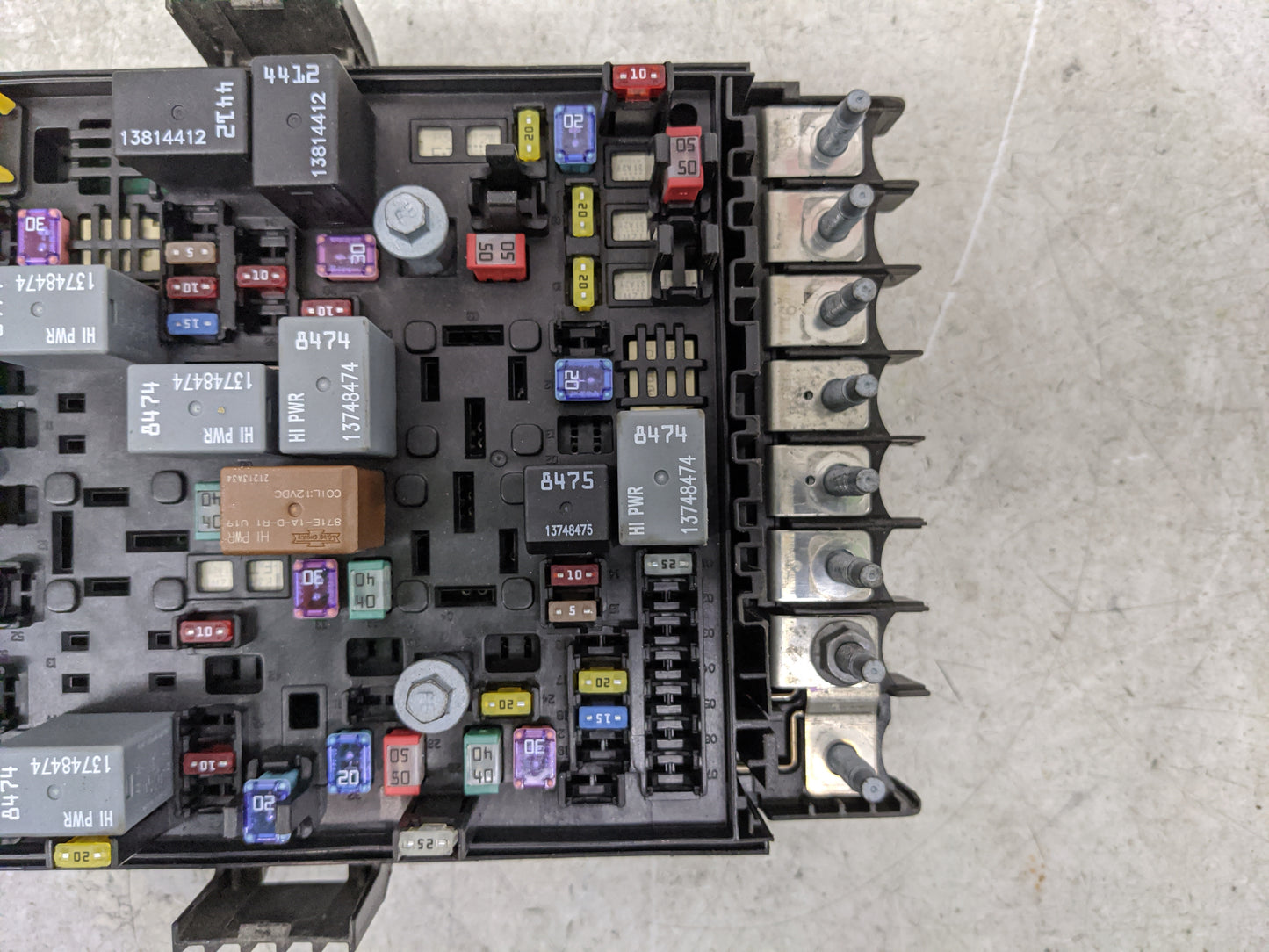 2024 Dodge Ram 1500 Fusebox Fuse Box Panel Relay Module P/N:68467638AA Fits OEM Used Auto Parts - Oemusedautoparts1.com