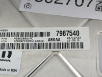2024 Dodge Ram 1500 PCM Engine Control Computer ECU ECM PCU OEM P/N:P68629891AC 68434926AC Fits Fits 2020 2021 2022 OEM Used
